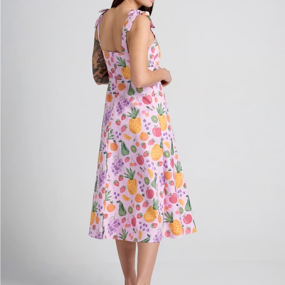 A Fresh Squeeze Midi Dress - Picture 3 of 4